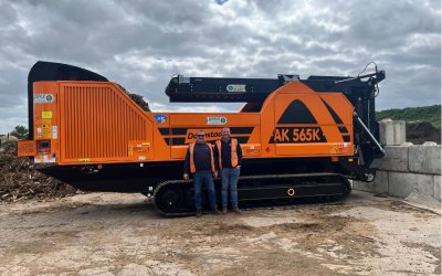 Down to Earth Recycling takes delivery of new Doppstadt shredder