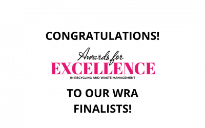 Three WRA members announced as finalists in Awards for Excellence