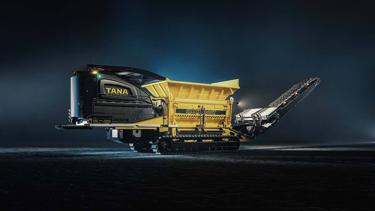 TANA Shark, Single Shaft Shredder