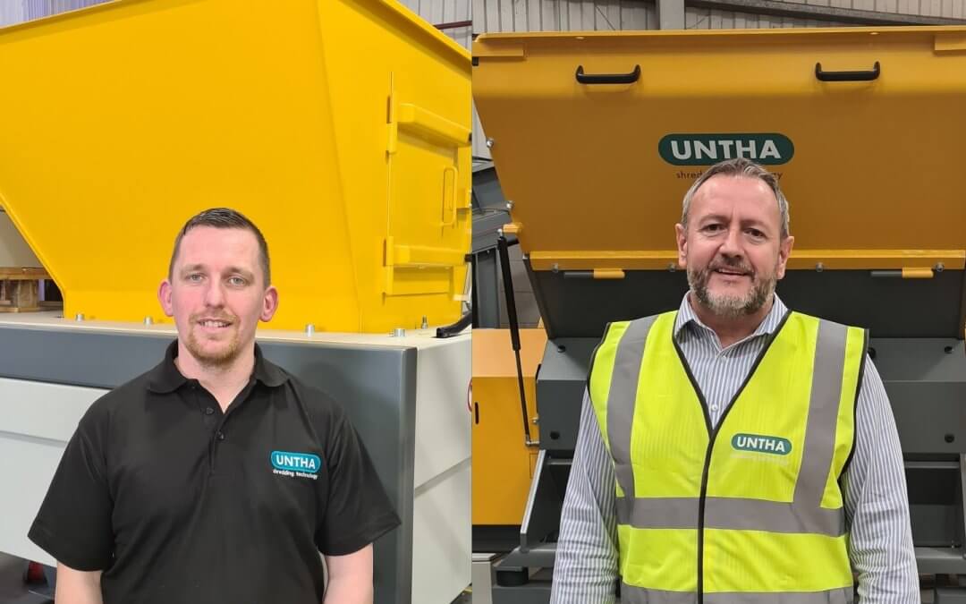 UNTHA UK appoints duo of new recruits as part of ambitious growth plans